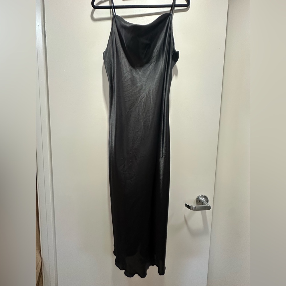 bebe Black Backless Dress